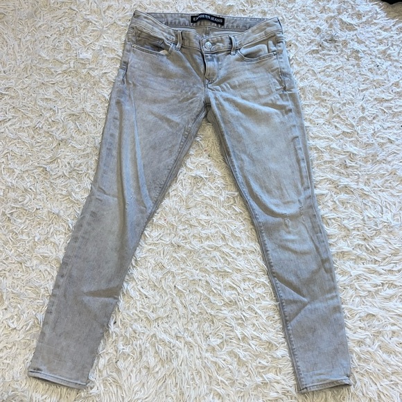 Express Womens Low Rise Ankle Legging Light Washed Jeans - Picture 1 of 5